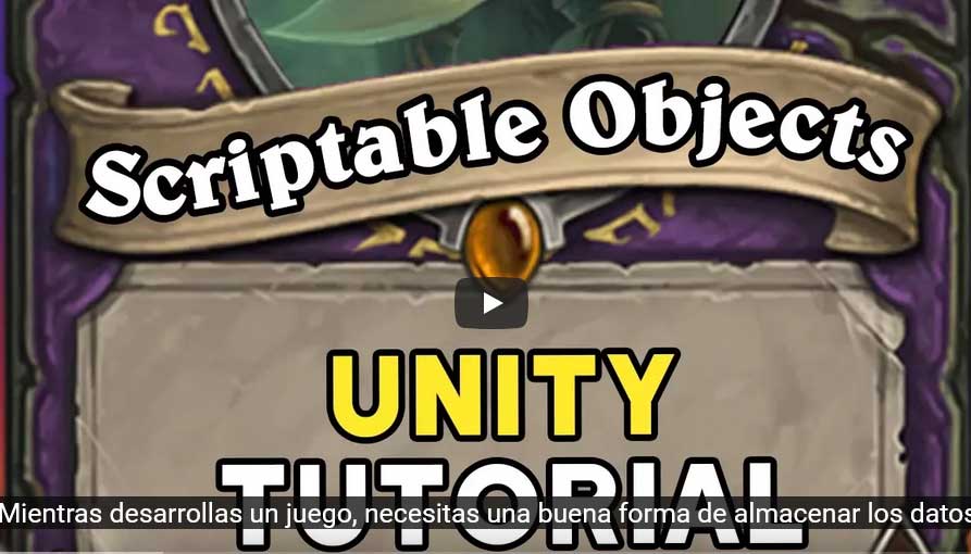 JuanrafaelHer20's tweet photo. Los Scriptables Object son una característica inmensamente poderosa pero a menudo subutilizada en Unity. Aprende cómo aprovechar al máximo esta estructura de datos y crear escenas. En mi blog https://t.co/L1vmMEDdox #gamedev #unity #blog #scriptableobject #videojuegosunityjr https://t.co/6S8ssL3Lbg