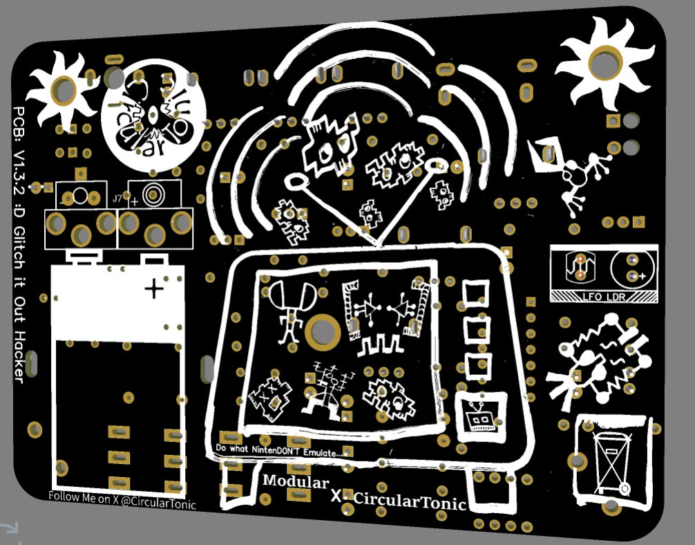 CircularTonic's tweet photo. W.I.P CRT Glitcher Card #synth #synthwave #synthesizer #eurorack #Modular #eletronics #eurorack #retro #analogue #Engineering https://t.co/CCWAAKJ8lK