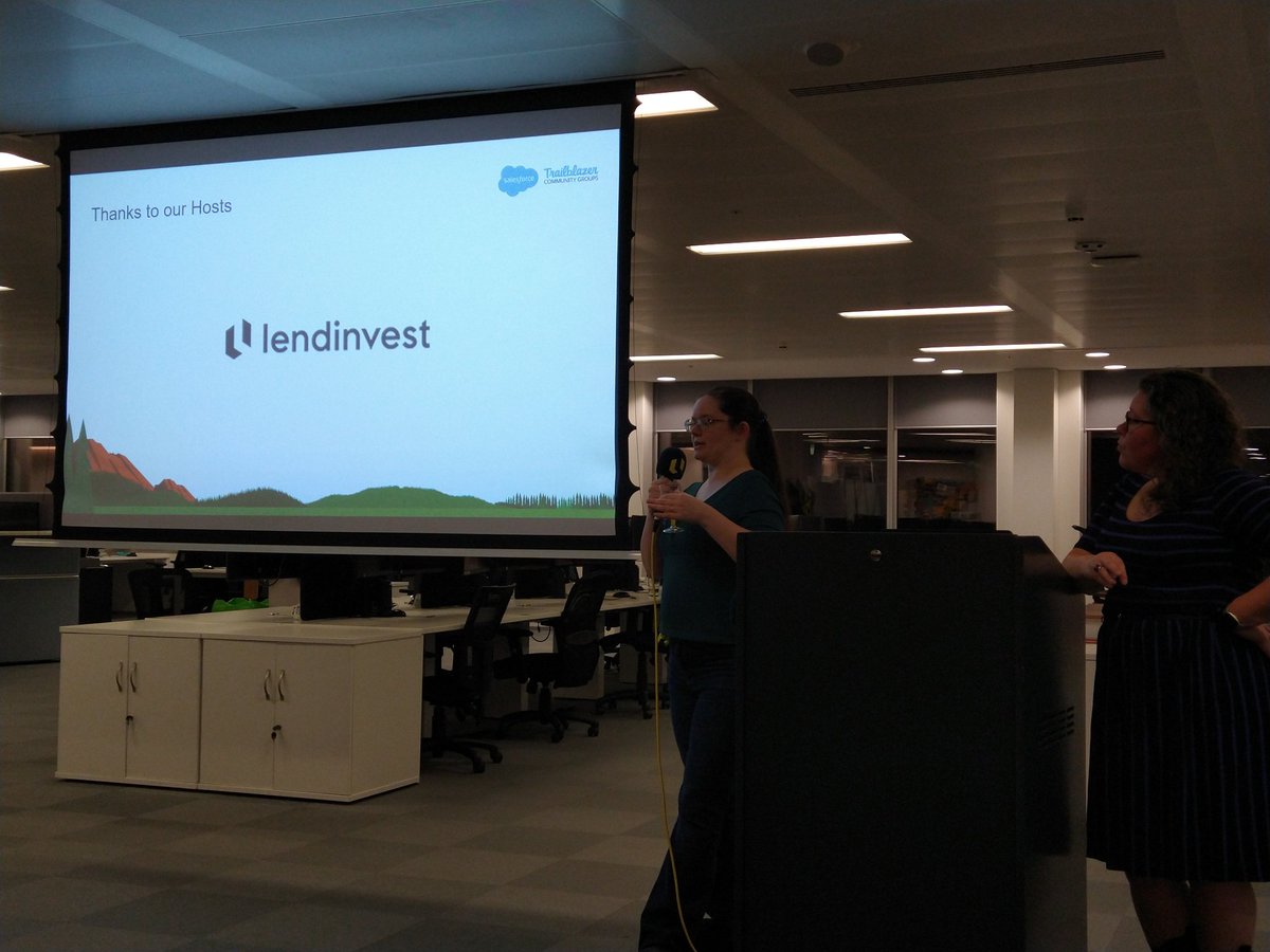 Tzhe'ela Trooper (@tt_sf_dev__c) on Twitter photo So grateful for <a href="/LendInvest/">LendInvest</a> for hosting the <a href="/LonSFWiT/">London Salesforce Women in Tech</a> event this evening 💙 So grateful for <a href="/LendInvest/">LendInvest</a> for hosting the <a href="/LonSFWiT/">London Salesforce Women in Tech</a> event this evening 💙