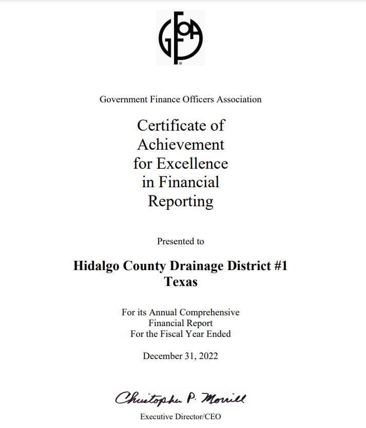 This morning our Accounting department got a Certificate of Achievement for Excellence in Financial Reporting by the GFOA for the fiscal year ended on december 31, 2022! 🥳 We're very proud of you for all your hard work and efforts!