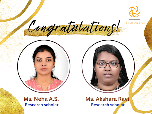 We are delighted to announce that Ms. Neha A.S. and Ms. Akshara Ravi, Research Scholars under the guidance of Dr. Vivek Chaturvedi, Assistant Professor, have been selected as Visiting Scholars by @NYUADInstitute !