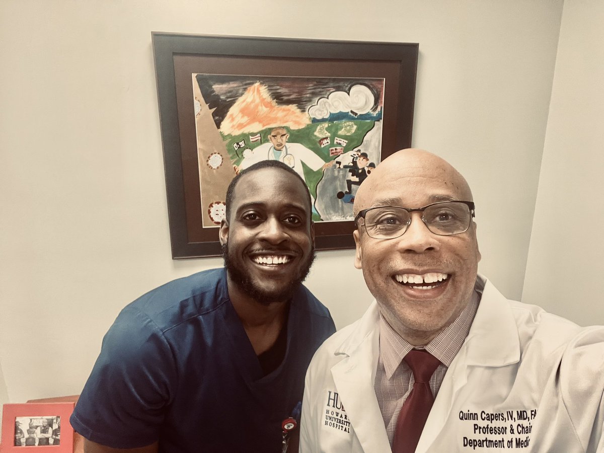 Meet <a href="/HowardU/">Howard University</a> Med student, Andre Wilson, still all smiles from #MatchDay2024. He’s headed to IM residency <a href="/ColumbiaMed/">Columbia Medicine</a> and is an aspiring cardiologist. Proud of all that he has accomplished. Much more to come from “Dr Dre”! 
#BlackMenInMedicine <a href="/ACCinTouch/">American College of Cardiology</a> <a href="/ABCardio1/">Association of Black Cardiologists</a>