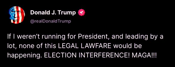 7Veritas4's tweet photo. Yes, we’d drop all the indictments and go home. 

🤥 https://t.co/qCxUgUeUIz