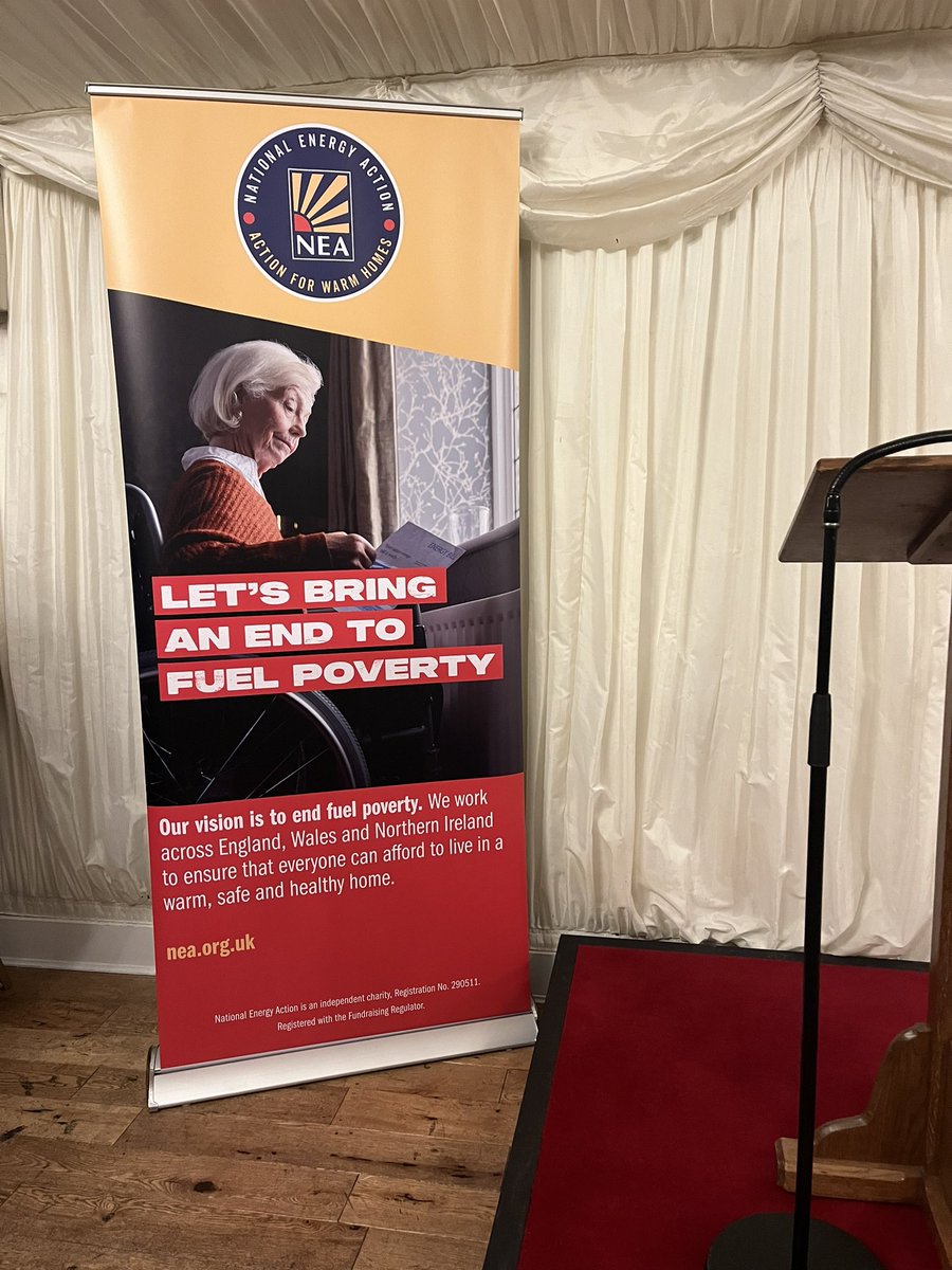 Great to be at @NEA_UKCharity & @AnneCMcIntosh evening reception at the @UKHouseofLords on fuel poverty. How can we have ambitious fuel poverty commitments ahead of the upcoming general election so poor people don't pay more for their energy?