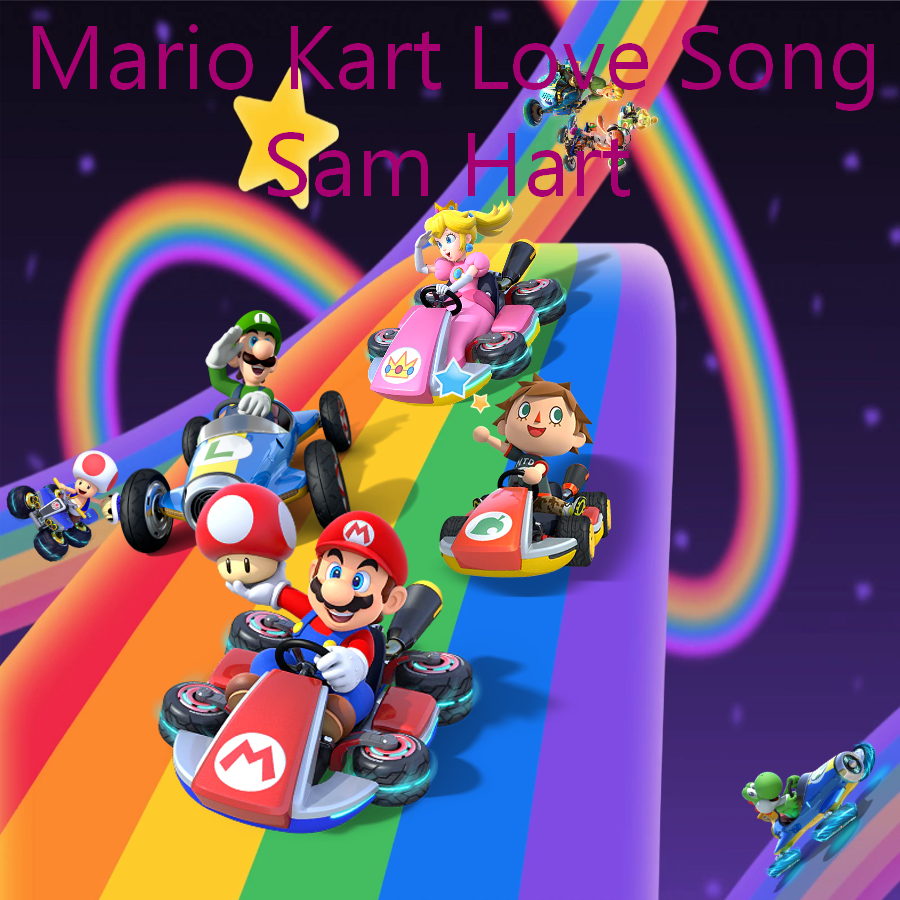 aaliyah_rosado's tweet photo. Mario Kart Love Song by Sam Hart! (Album Cover)
#MarioKart #MarioKartLoveSong #SuperMarioBros #SuperMario #SamHart https://t.co/XseLNTwt5O