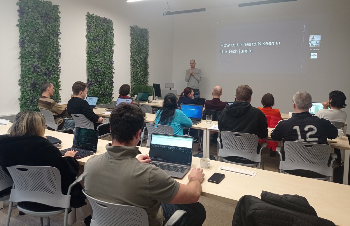 How to make the most out of LinkedIn? Workshop by Jan Meissner from <a href="/MewsRnD/">Mews R&D</a> !💼

#LinkedIn #workshop #Codingbootcamp