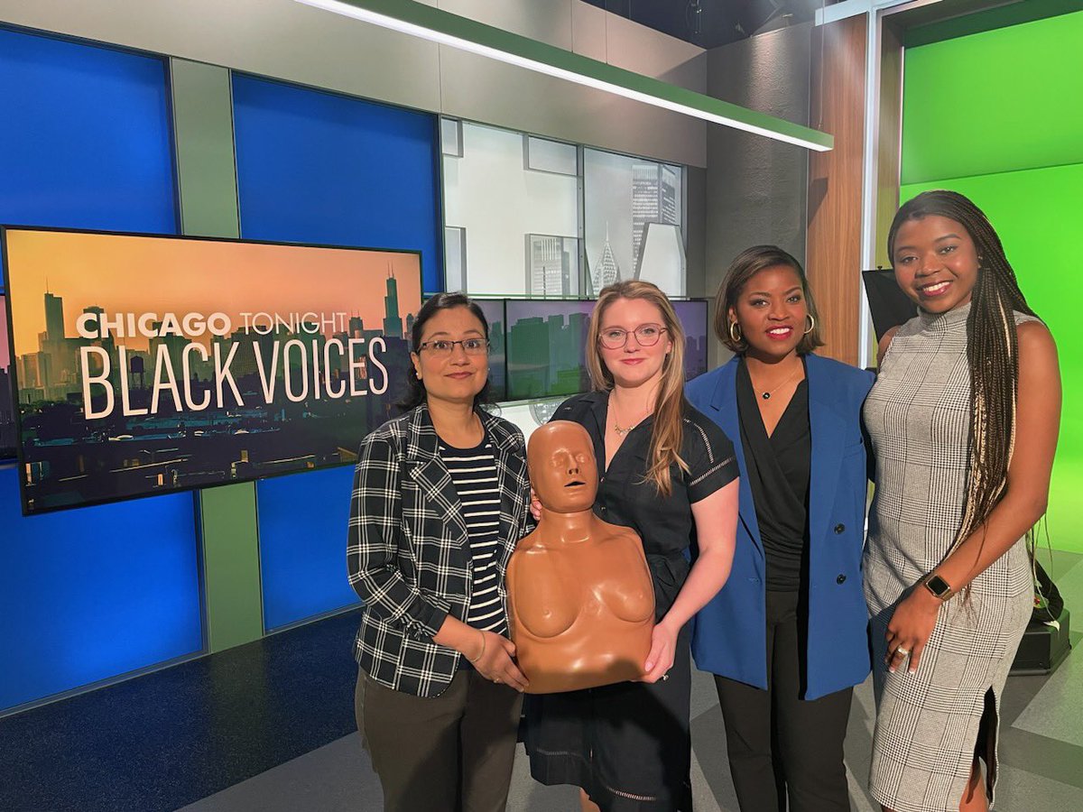 It brings me a lot of purpose to do this work and play a role in advising the public on how we can save ourselves and our community. I’m constantly in awe of the work that Illinois Heart Rescue is doing and I’m happy to learn so much from the people around me!