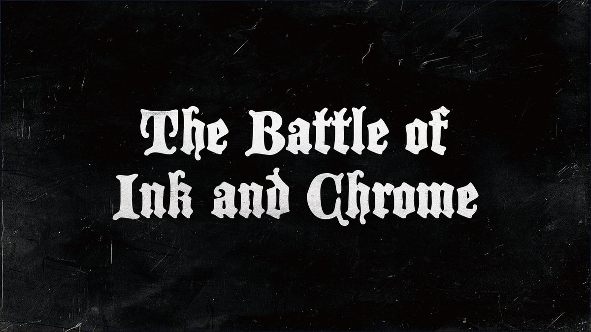 The Battle of Ink and Chrome event will start on March 25th. All specific details will be announced in the Discord by the end of the week.

Big thanks to everyone that applied. In the thread below, you can find the 8 kickass artists competing in the tournament.👇