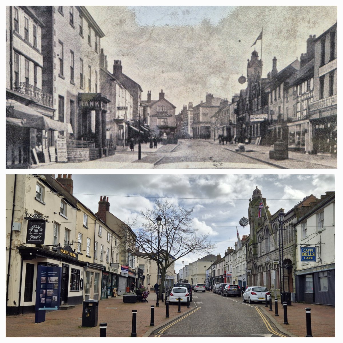 Back from a day in the Flintshire town of Holywell kicking off our Placemaking Plan work for @FlintshireCC working alongside @chrisgentle45 @robertslimbrick. A place with views out over the Dee estuary, @greenfieldvally, an ancient well, community activity & much more.