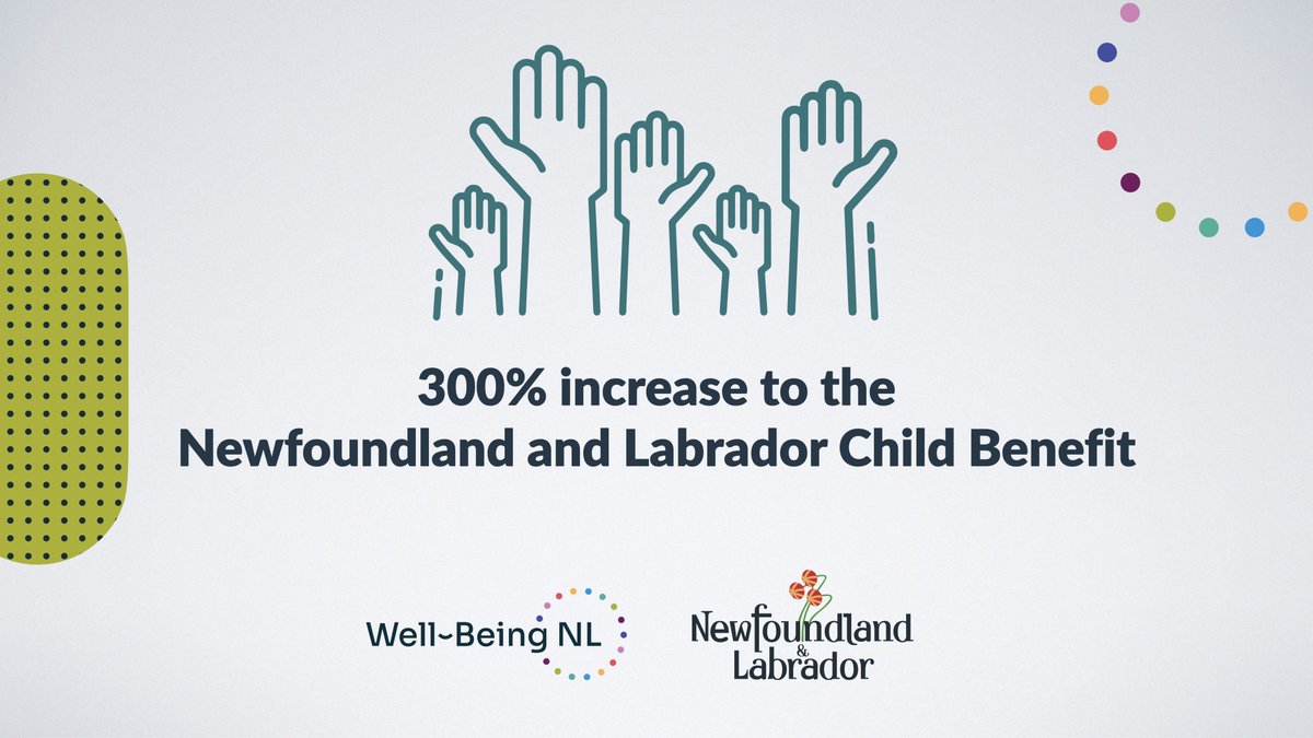 Public Advisory: Child Benefits to be Paid on Wednesday; Payment Part of 300 per cent Increase in Child Benefit #GovNL More information: gov.nl.ca/releases/2024/…