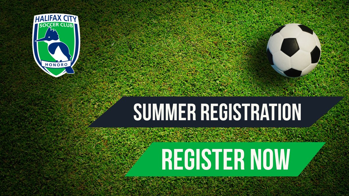 Summer Registration is OPEN! ☀️⚽

Be a part of our active soccer community and get ready for a fantastic season!

hfxcitysoccer.ca