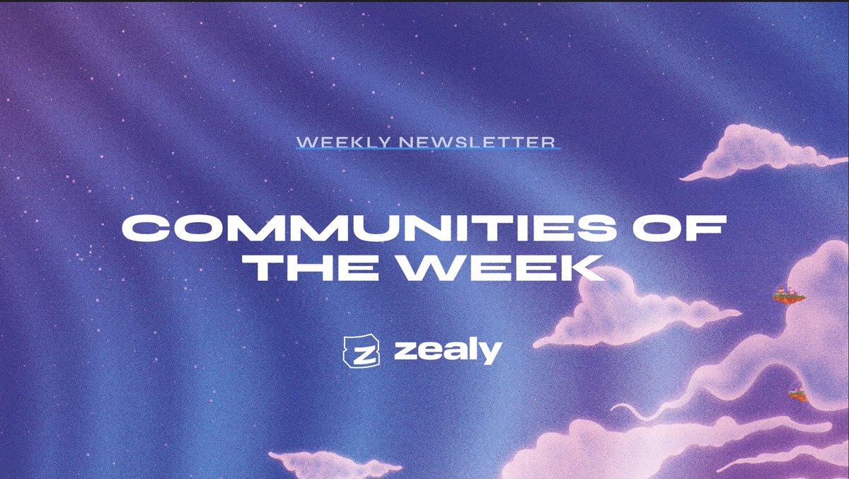 📢 Zealy update! 🌟 We're committed to keeping our users in the loop on the best communities! This week's highlights: 1️⃣ Lay3rs: Explore decentralized infrastructure for Gen AI's data copyright & value distribution. Get involved: zealy.io/cw/lay3rs/ques…. 2️⃣ Fungiball: Dive into