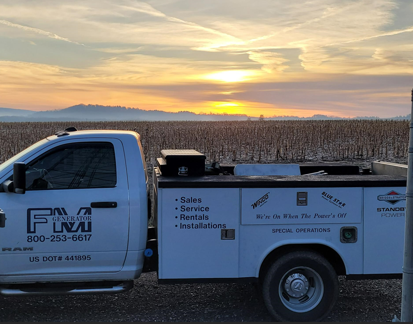 fmgenerator's tweet photo. Our techs Billy and Roy got to enjoy a peaceful sunrise before a day of generator swap outs began. Here are some recent installs we have been working on in upstate New York! https://t.co/4UKfOY20WC