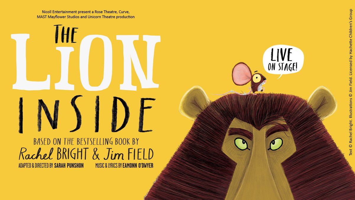 It's time for some ROARSOME Family Fun on stage with @lioninsideshow A heart-warming musical tale about confidence, self-esteem, and a shy little mouse who sets out on a journey to find his roar. 🐭 📆 Tue 21 - Thu 23 May - various times 🎟️ orlo.uk/LionInsideLive…