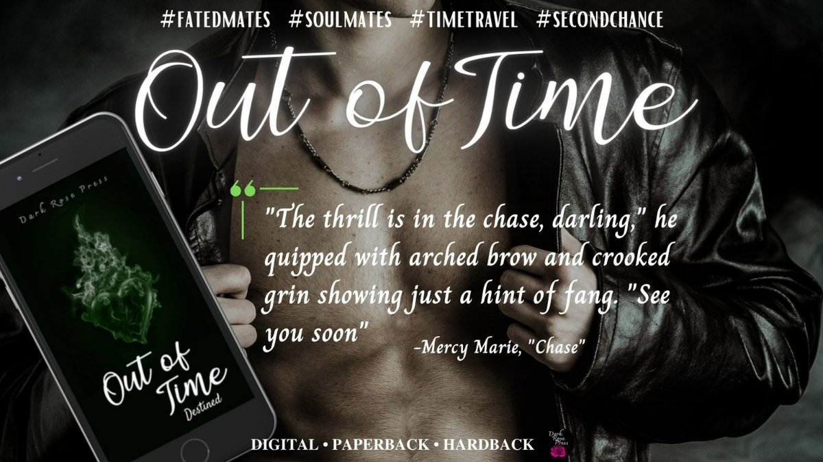 DarkRosePress's tweet photo. OUT OF TIME
Destined #3
https://t.co/W5ExQdTvyz
Tiny tales of Desire, Lust, Love— out of time
⌛❤️🔥
#writingcommunity #readingcommunity #DARKROMANCE #FATEDMATES #TIMETRAVEL #SECONDCHANCE #LGBTQ #DRABBLE #STEAMYREADS #amreading #romanceanthology #bookblogger #bookpromo #bookboost https://t.co/ZD3cOhFrp3