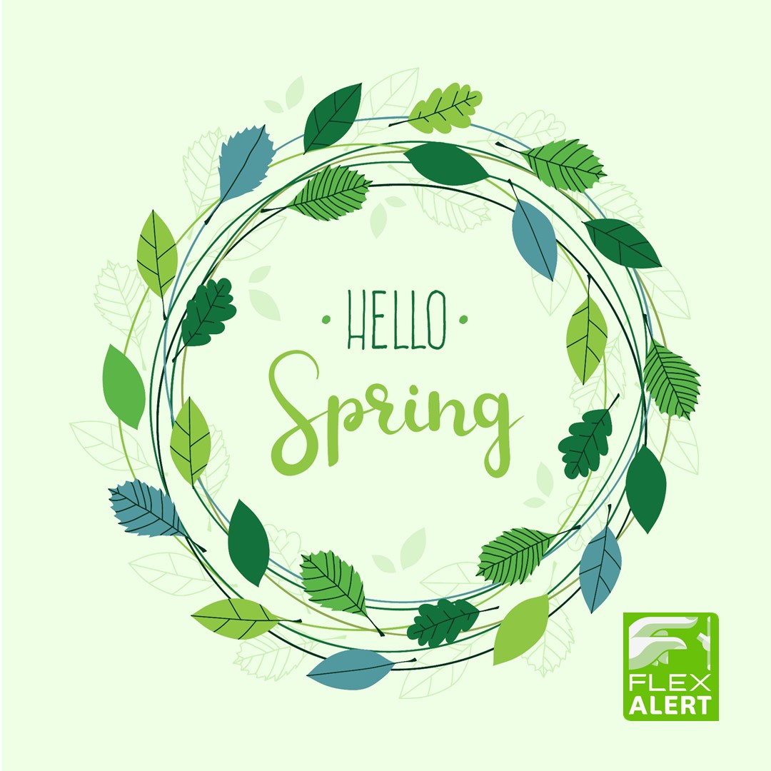 Happy First Day of Spring from Flex Alert!