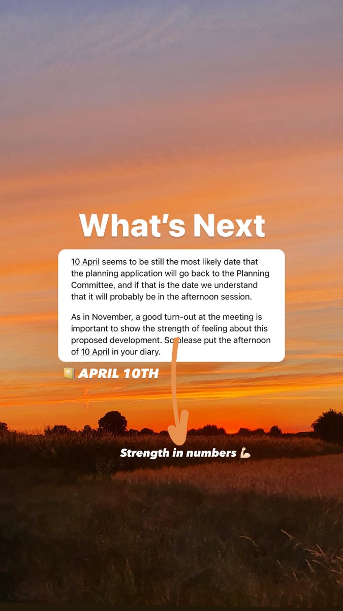 It's looking likely the planning application will be put to the committee on APRIL 10th  Please pop the date in your diary 📔We need as many people to turn out as possible!  #savesouthstokeplateau #bathcountryside #fighton #bathlive #lovebath