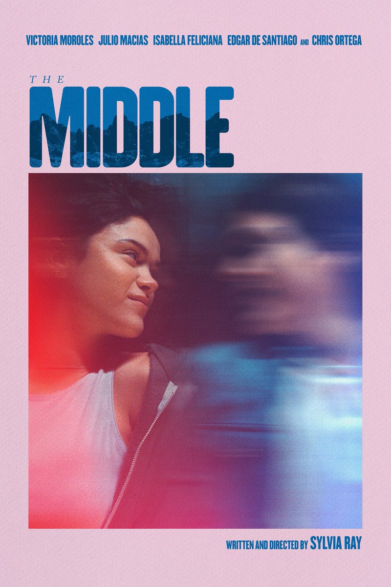 Excited to share the official poster for THE MIDDLE

Written and Directed by @sylbialin Starring @victoriamoroles 

'A desert teen tries to escape the consequences of a pivotal night and has to decide between telling the truth and protecting her family.' #shortfilm #poster