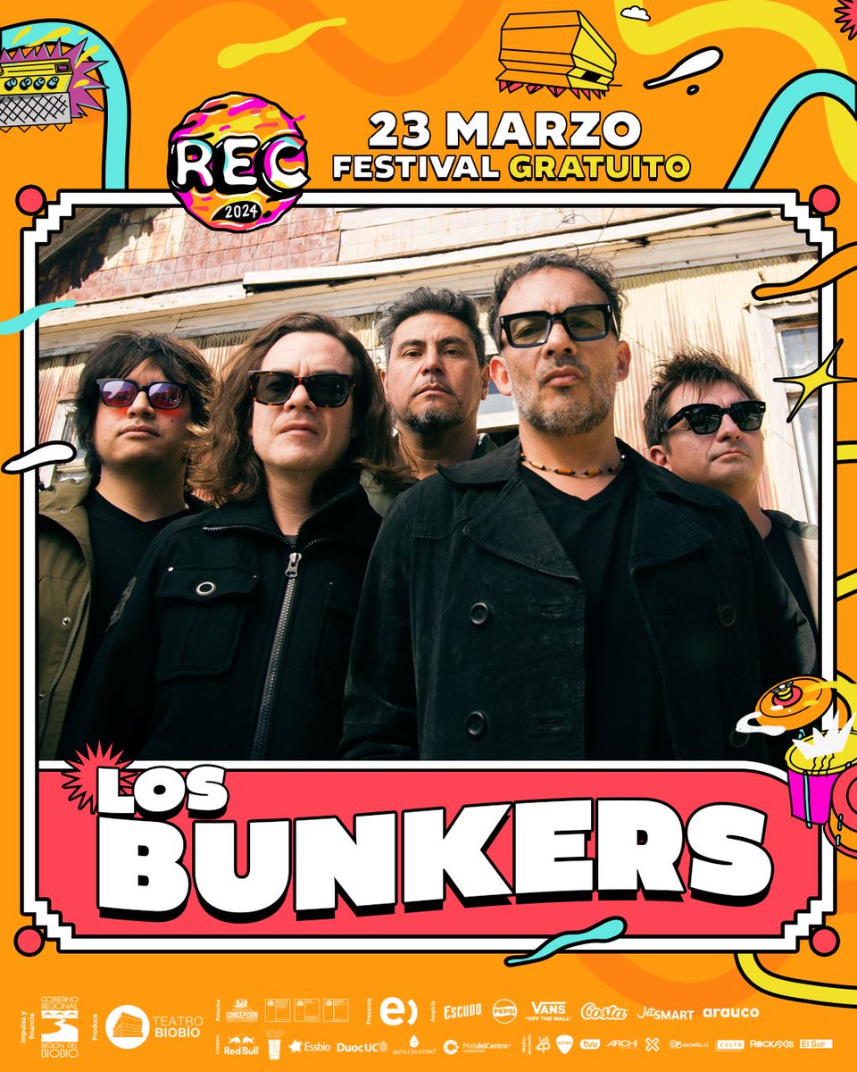 Bienvenidos a su casa ❤️‍🔥🎸 
Estamos felices de anunciar la incorporación de <a href="/Los_Bunkers/">Los Bunkers</a> a nuestro Lineup. 

La banda oriunda de la región del Biobío cerrará la jornada del sábado 23 de marzo del festival de música gratuito más grande de Chile.