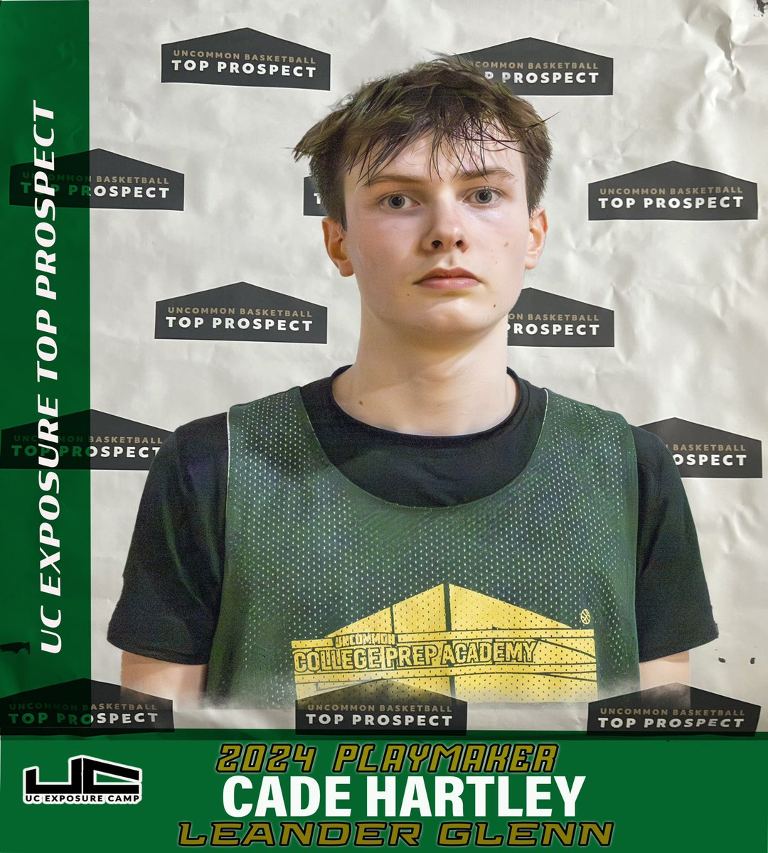 UC_Exposure's tweet photo. Big Time Congrats to 3 x "Top Prospect" @cade_hartley for Turning Interest Into a D2 Offer! #UCExposure #TakeTheUncommonApproach #ProvenResults https://t.co/e5UaMWWyY2