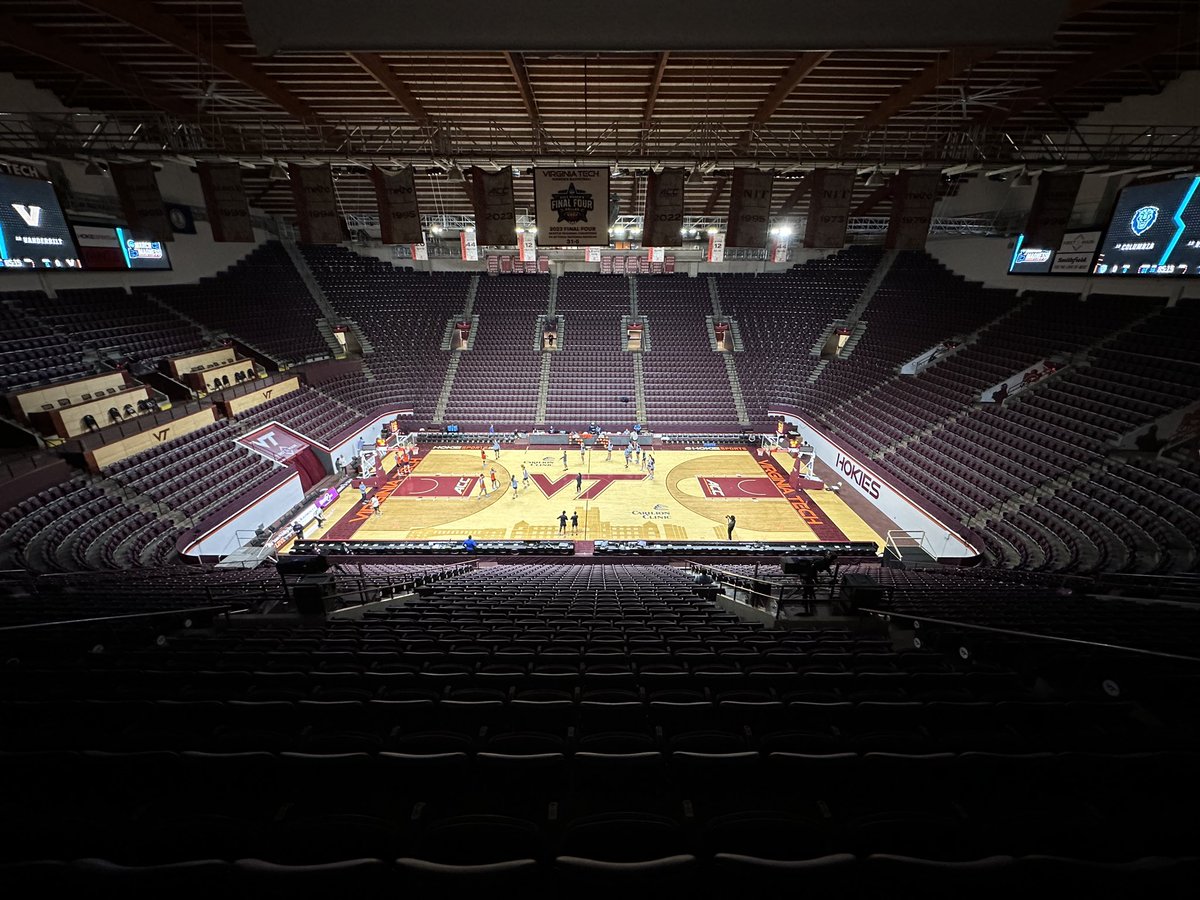 📍 Blacksburg, Va. #MarchMadness2024