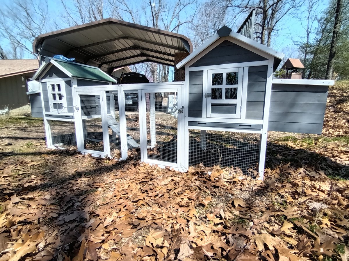 New chicken condos are ready for the season!! Can't wait to move the ladies into their new home 🐥🐥🐓