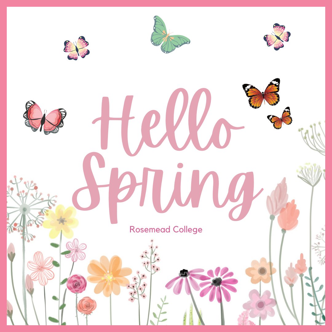 ESLRosemead's tweet image. Happy First Day of Spring! 🌸

Did you know? Rosemead College's #Spring2024 term is currently open for enrollment! Don't miss out - our first day of Spring Quarter begins on April 1.

#spring #springenrollment #esl #eslschool #rosemeadcollege