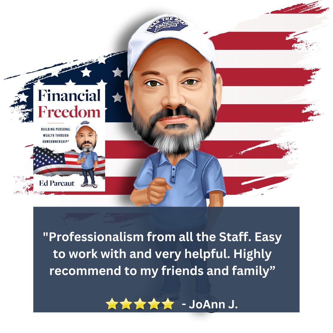 edparcaut's tweet image. Thank you for your kind words! 🌟 We&apos;re delighted to hear about your positive experience with our team&apos;s professionalism. Your high recommendation to friends and family is truly appreciated. #EasyToWorkWith #HighlyRecommended #FinancialFreedom