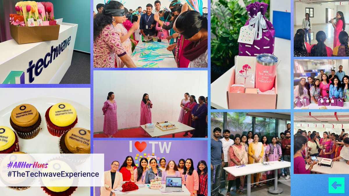 This International Women's Day, we honoured the strength, resilience, and achievements of women around the globe. Here's to the women of Techwave and beyond – may we know them, may we be them, may we raise them. #TheTechwaveExperience #techwave #womeninbusiness
