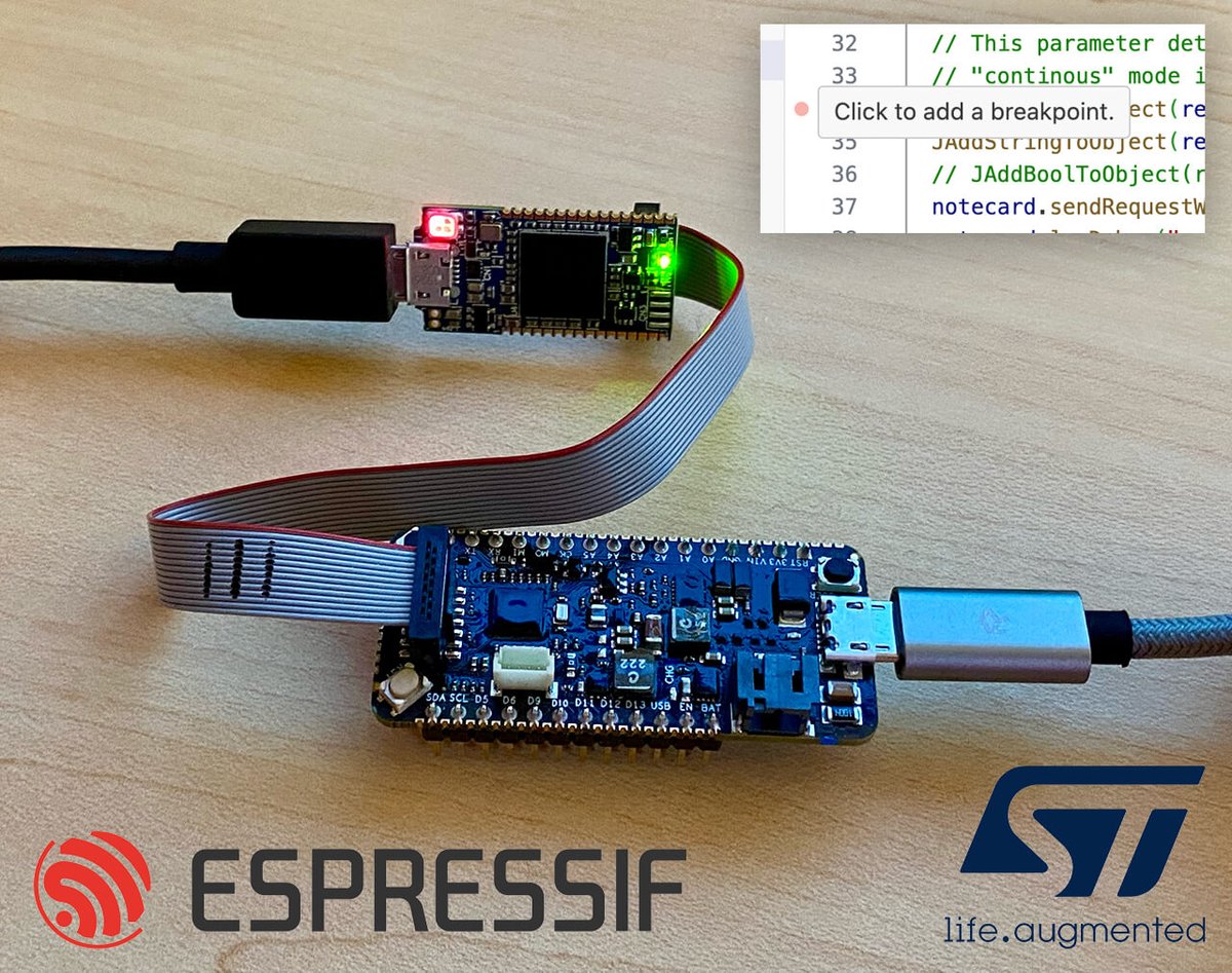 New to debugging on #STM32 or #ESP32? I wrote up a short guide to getting started with debugging on @code and @PlatformIO_Org 👇 dev.blues.io/blog/debugging…
