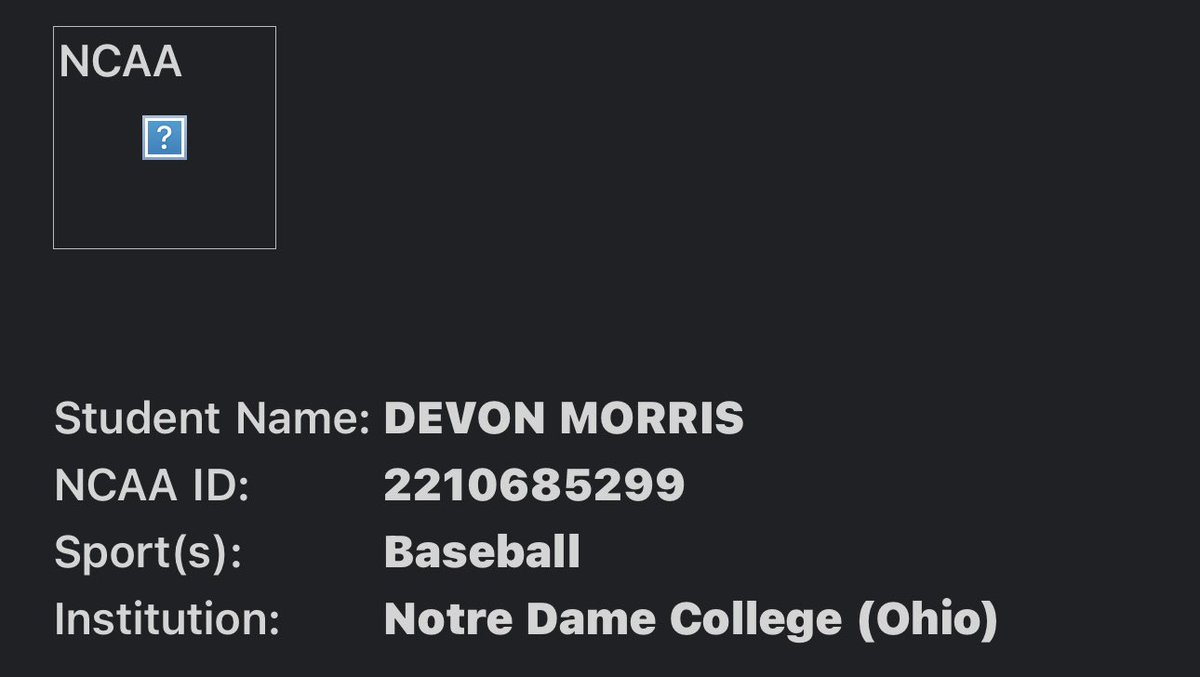 With the unfortunate closing of Notre Dame College, I am now entering the transfer portal as a catcher with three years of eligibility remaining.