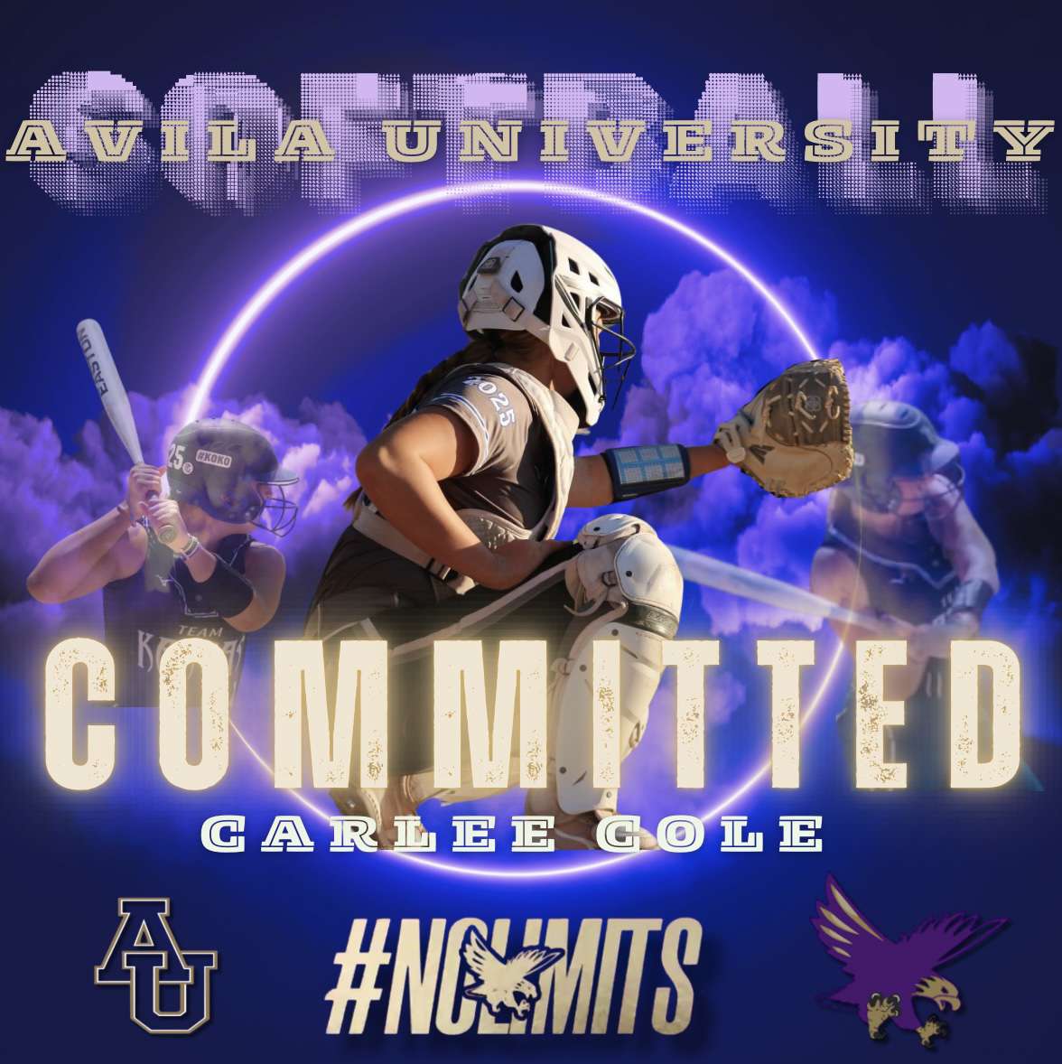 CarleeCole00's tweet photo. @Avila_Softball @CoachKennedy5 @TeamKansas16U @TKFastpitch @CoachMosher @NikiShetler @shetler_rory 
#committed 
#NoLimits https://t.co/8ldIk9Q45p