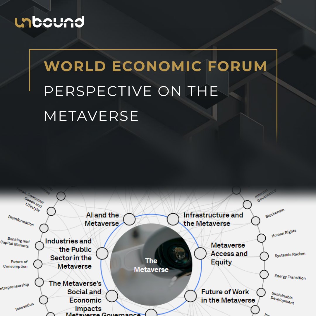 Unbound (@theunbound_io) on Twitter photo Ever wondered how the Metaverse can help progress societal development? Have a look at the <a href="/wef/">World Economic Forum</a> initiative "Defining and Building the Metaverse" 🔍
We have recently described it in our LinkedIn article:
bit.ly/3TriZ7i
What are your thoughts on that? 👀 Let us know! Ever wondered how the Metaverse can help progress societal development? Have a look at the <a href="/wef/">World Economic Forum</a> initiative "Defining and Building the Metaverse" 🔍
We have recently described it in our LinkedIn article:
bit.ly/3TriZ7i
What are your thoughts on that? 👀 Let us know!