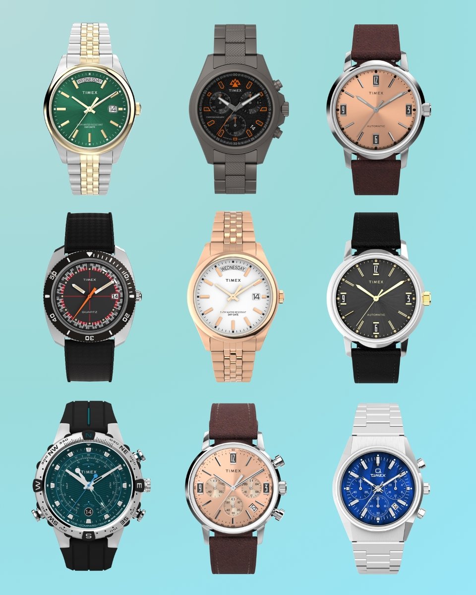 Spring is officially here, and so are our new arrivals. Find your perfect watch: timex.com/collections/me… #timex #spring #newwatch #watchlovers #newarrivals