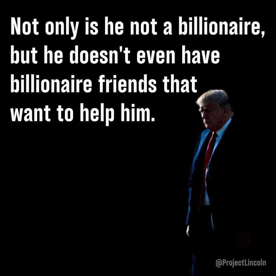 #TrumpIsBroke #TrumpLies #Billionaire #GOPLiesAboutEverything