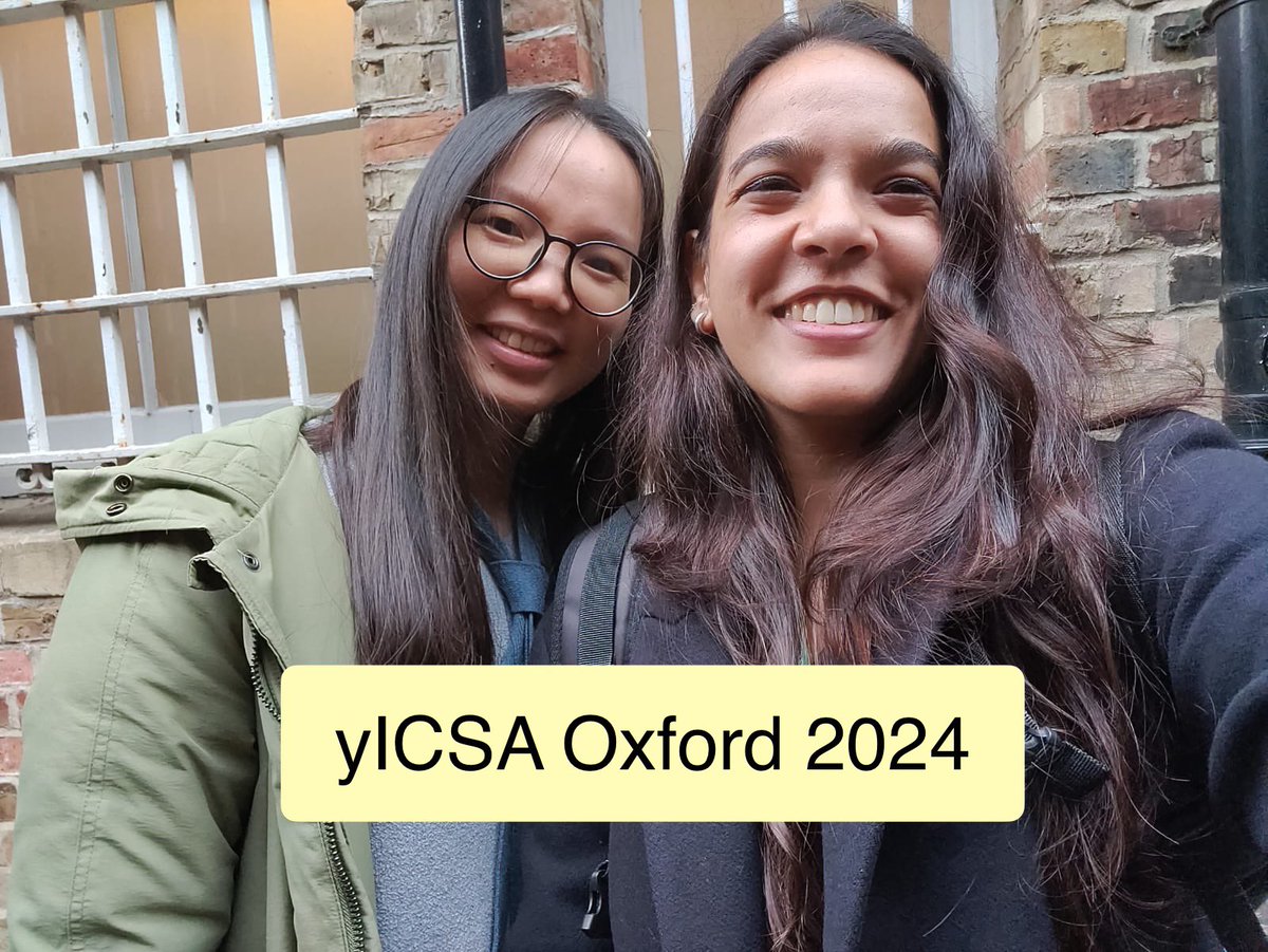 Great two days with excellent talks at yICSA symposium in Oxford🔬🧬Yao Lin from our lab presents her progress in revealing sex-dependent manner in aged liver! 🫁 It’s a good opportunity for creative researchers to exchange academic ideas with our peers! @YicsaC #senescence