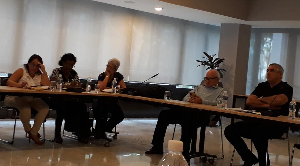 Encuentro delegados territoriales <a href="/citmacuba/">Ministerio de Ciencia, Tecnología y Medio Ambiente</a> con <a href="/EdMartDiaz/">Eduardo Martínez Díaz</a> Ministro y las principales autoridades del organismo. Proyecciones estratégicas para continuar avanzando en #GG basada en #Ciencia e #Innovación <a href="/CITMAVCL/">Delegación Territorial del CITMA en Villa Clara</a> <a href="/Colina_VClara/">Miguel Colina</a> <a href="/MilaxyA/">Milaxy Yanet Sánchez Armas</a> <a href="/ArmandoRguezB/">Armando</a> <a href="/adianez_taboada/">Adianez Taboada</a>