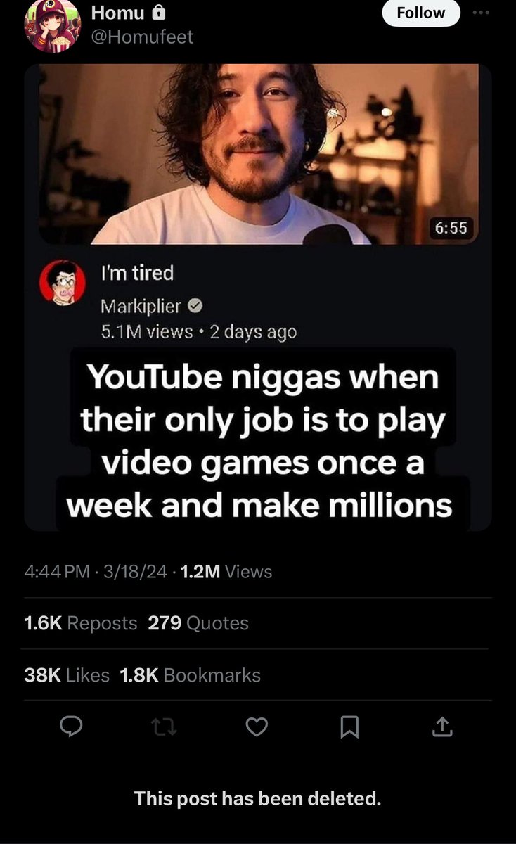 hating on Markiplier should be classified as a crime