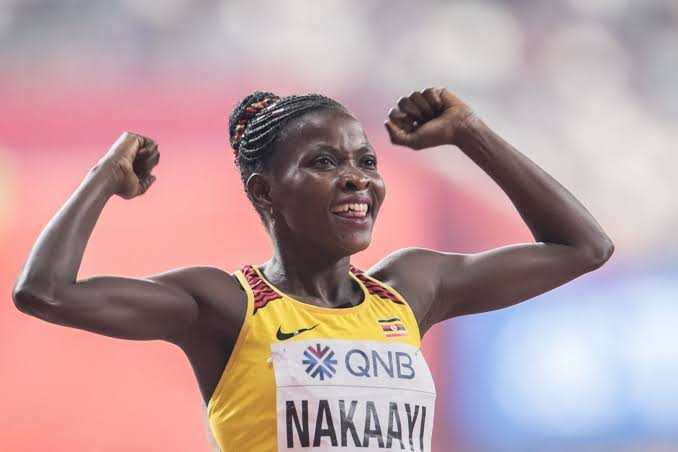 🇺🇬 - *NAKAAYI'S SILVER* *!* 🥇 Halima Nakaayi has won silver in the women's 800m at the @Accra2023AG, clocking 1:58.59 to finish behind Ethiopia's Tsige Duguma Gemecu (1:57.73) and ahead of Kenya's Vivian Chebet Kiprotich. It is officially Uganda's 9th medal at the Games so far.