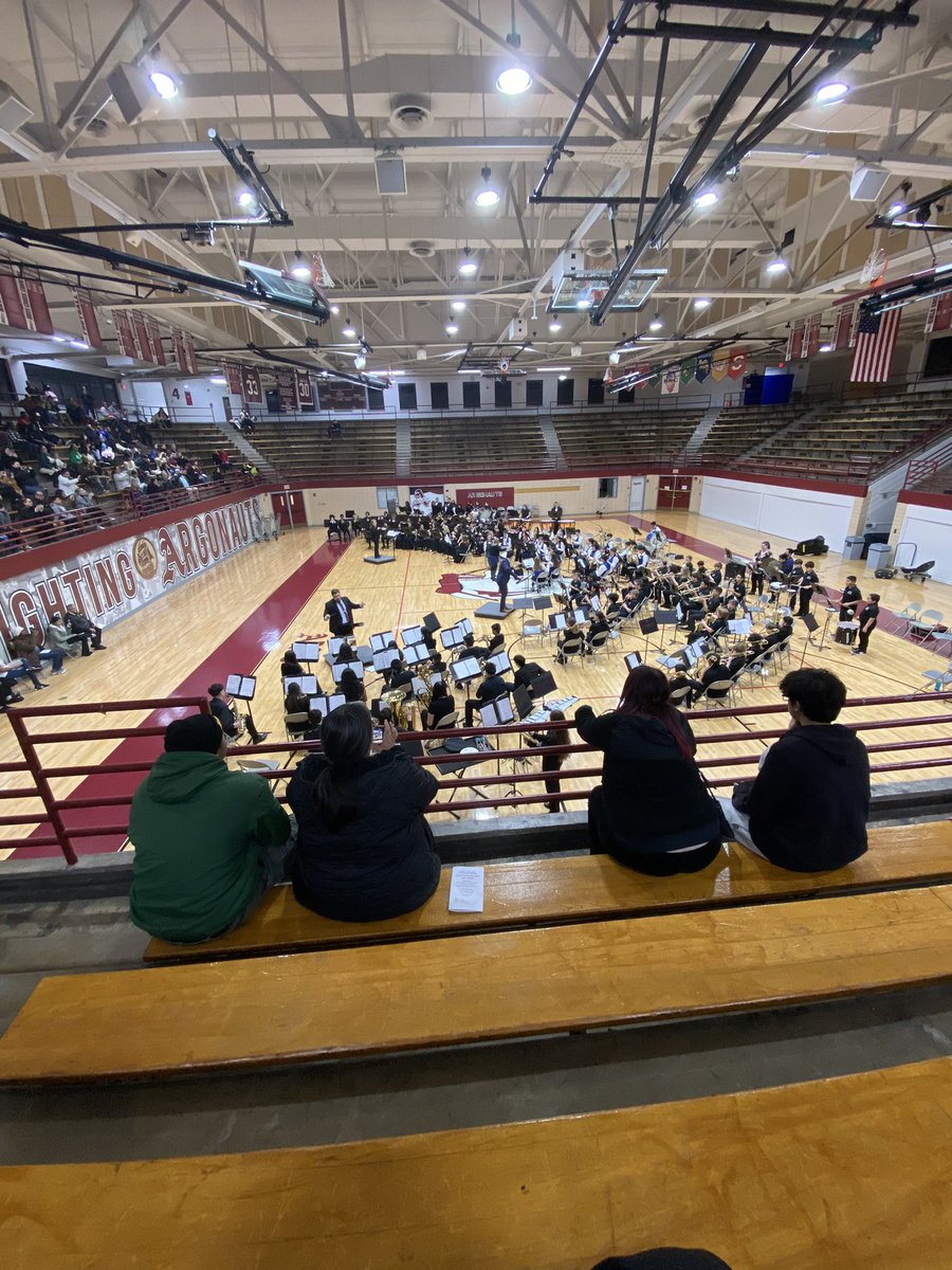 Music In Our Schools month!  ACHS #217, ISSD #109, and SSD #104 - a team effort!  Great experience for all!  #D109Pride