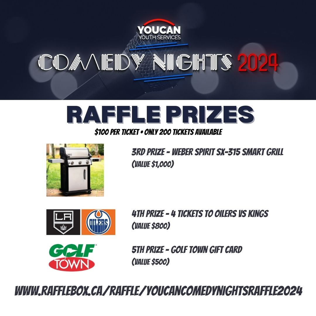 Only two days to go for our #YOUCANComedyNights Online Auction &amp; Raffle and we need your support! Help us reach our goal #yeg - closes on March 21st at 12pm!

✨Raffle tix: rafflebox.ca/raffle/youcanc…

✨Bid on items: youcanauction.ca

Please like and RT!

#yegevents