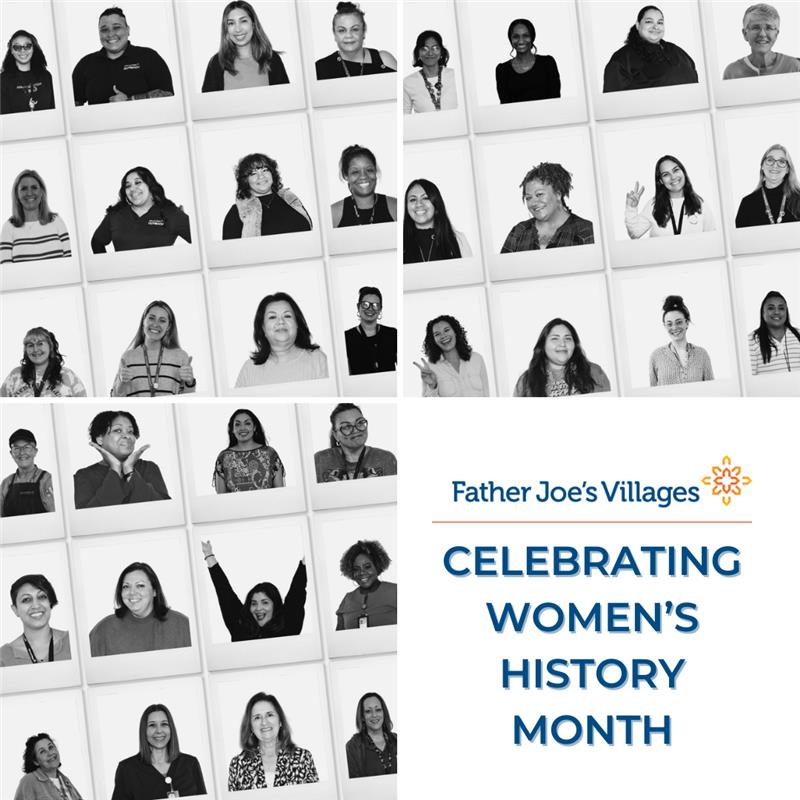 Empowering change, one incredible woman at a time! We are celebrating Women's History Month at Father Joe's Villages, where our inspiring employees make a difference every day. 💪🏽✨ #WomensHistoryMonth #EndHomelessness #FatherJoesVillages