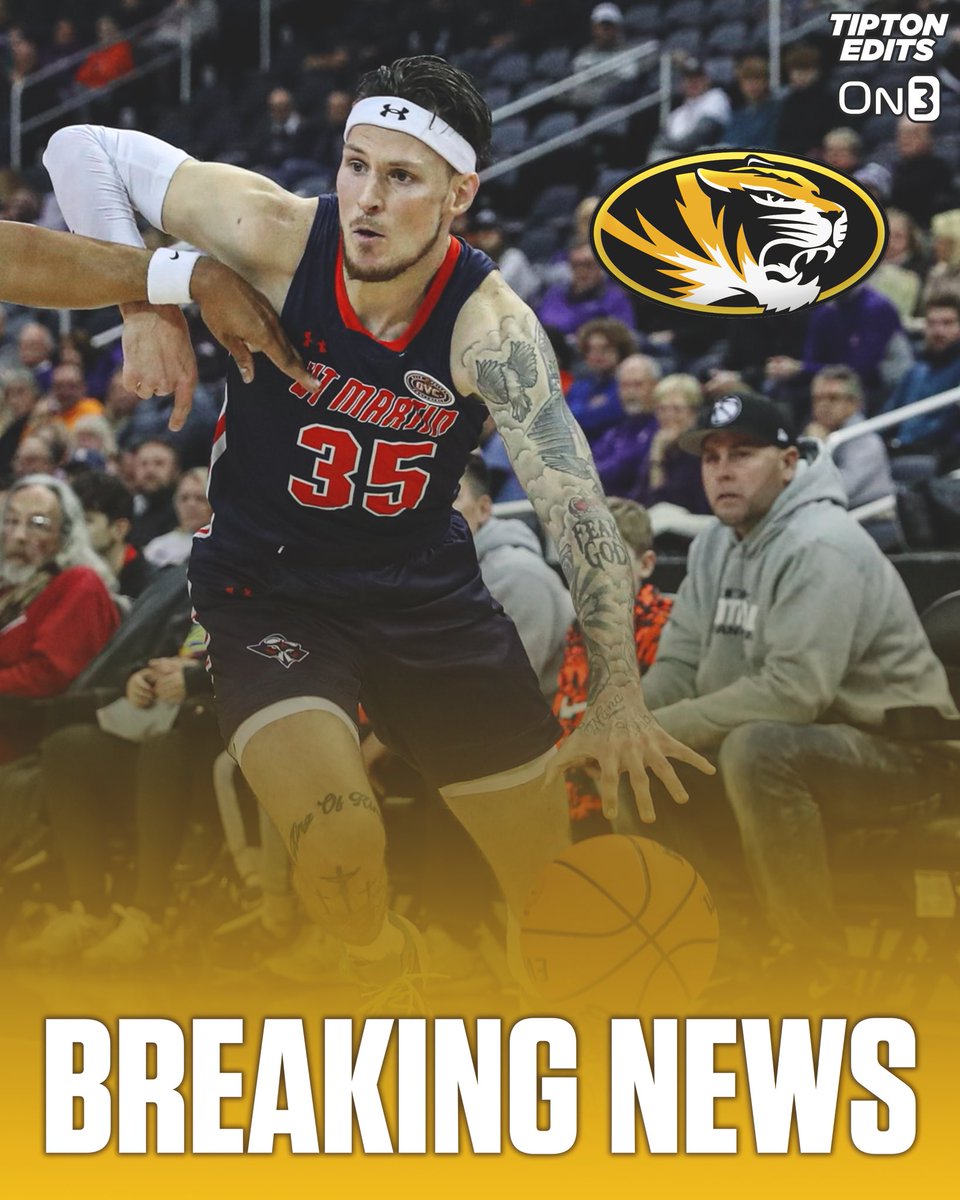 BREAKING: UT Martin transfer Jacob Crews, one of the top players in the portal, has committed to Missouri, he tells <a href="/On3sports/">On3</a>. 

The 6-8 guard averaged 19.1 PPG this season, shooting 41% from three. 

Story: on3.com/college/missou…