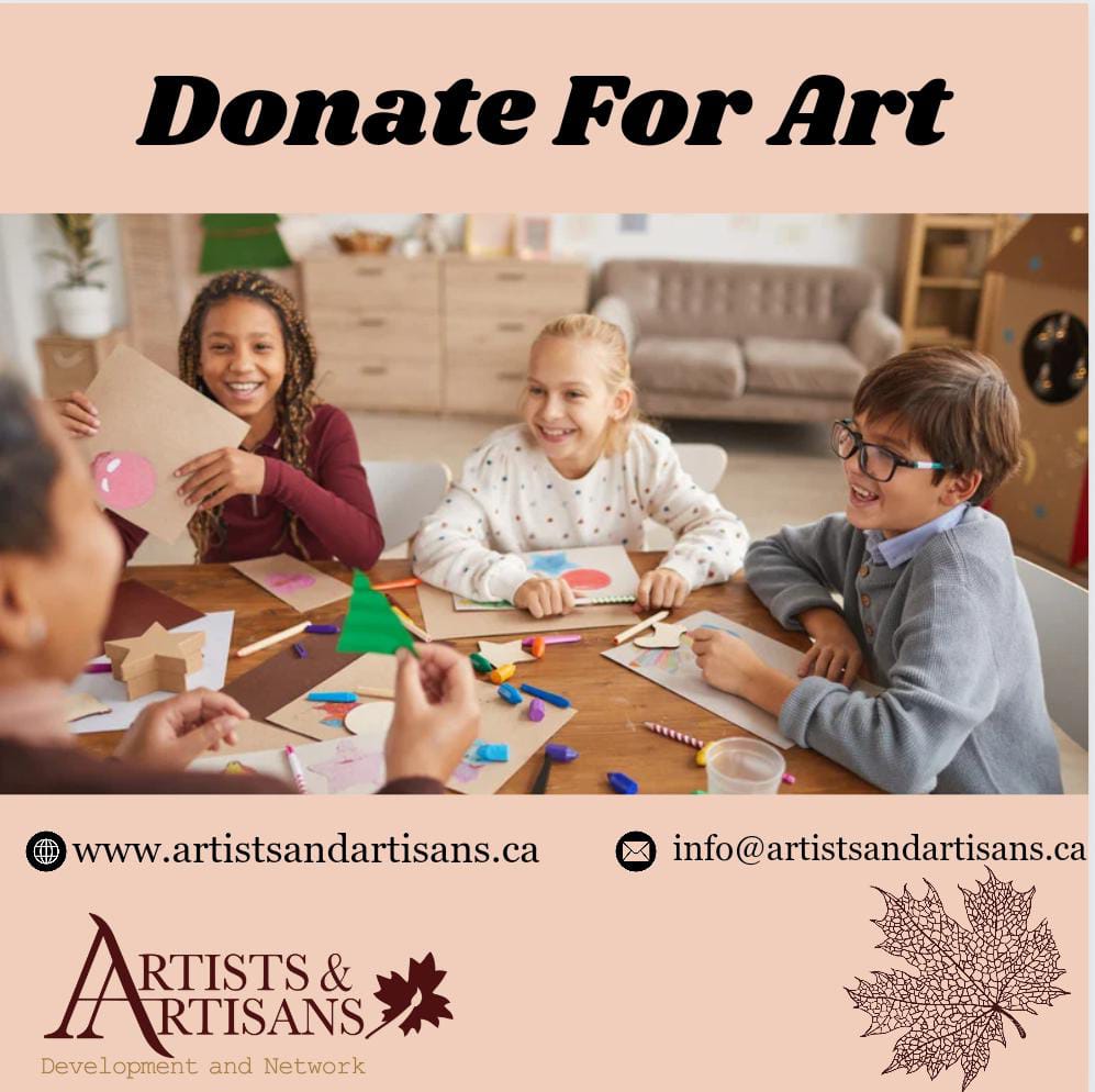 🌟Join us in supporting the vibrant community of artists and artisans! We're excited to announce our partnership with a network dedicated to the development,empowerment of talent creators.Let's make a difference together! #supportartists #EmpowerArtisans #DonateNow #AADN #artists