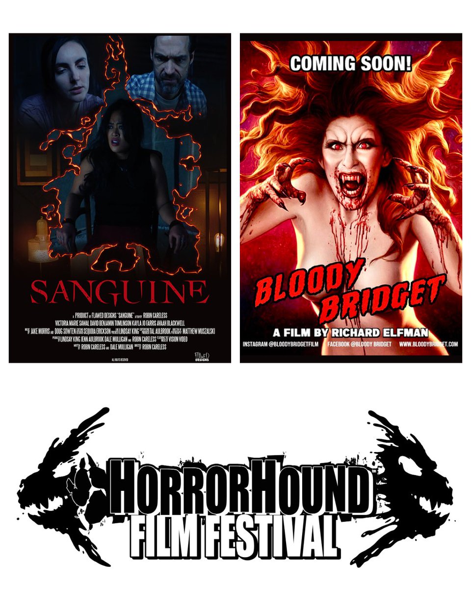 🎬Sink your teeth into our thirst-quenching film block Vampiric Visitors! The seductive vampires in these flicks will leave you mesmerized, terrified - and wanting more! HorrorHound Weekend Saturday 11:30PM. #HHW #H2F2 Trailers: bit.ly/3TcPO96 bit.ly/3wsP5Yt