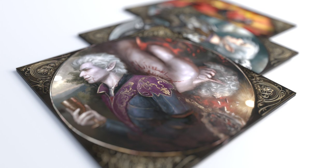 I am extremely happy to share the announcement of Baldurs Gate 3 Original Soundtrack release vinyl albums, with my art and design for both Standard and Deluxe versions, a great collaboration with <a href="/larianstudios/">Larian Studios</a>  and <a href="/gamemusicnet/">GameMusic.net 🎧</a>  Preorders here!  eu.merch.larian.com/.../baldurs-ga…...