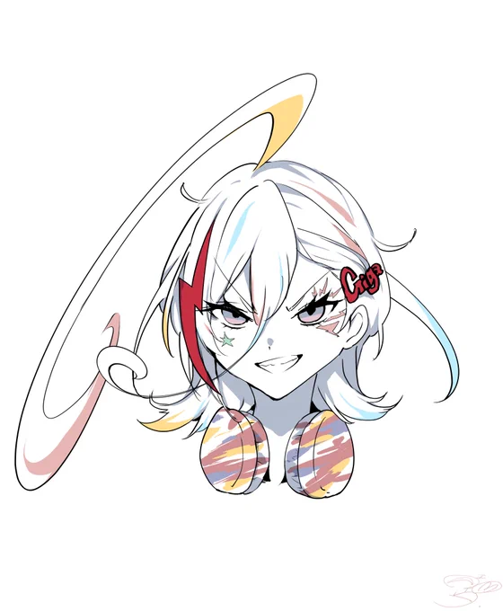 #電音部美術部 