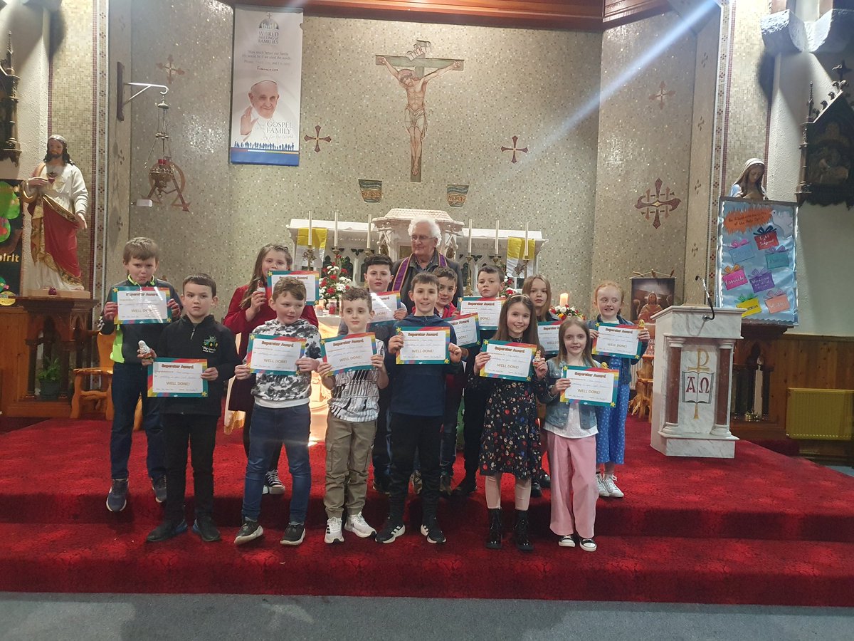 kilbehennyns's tweet photo. Congratulations to our 2nd Class students who celebrated their First Penance tonight! 😇🙏🏻💫 #KBNS #FirstPenance #proud https://t.co/Gxy55xTEul