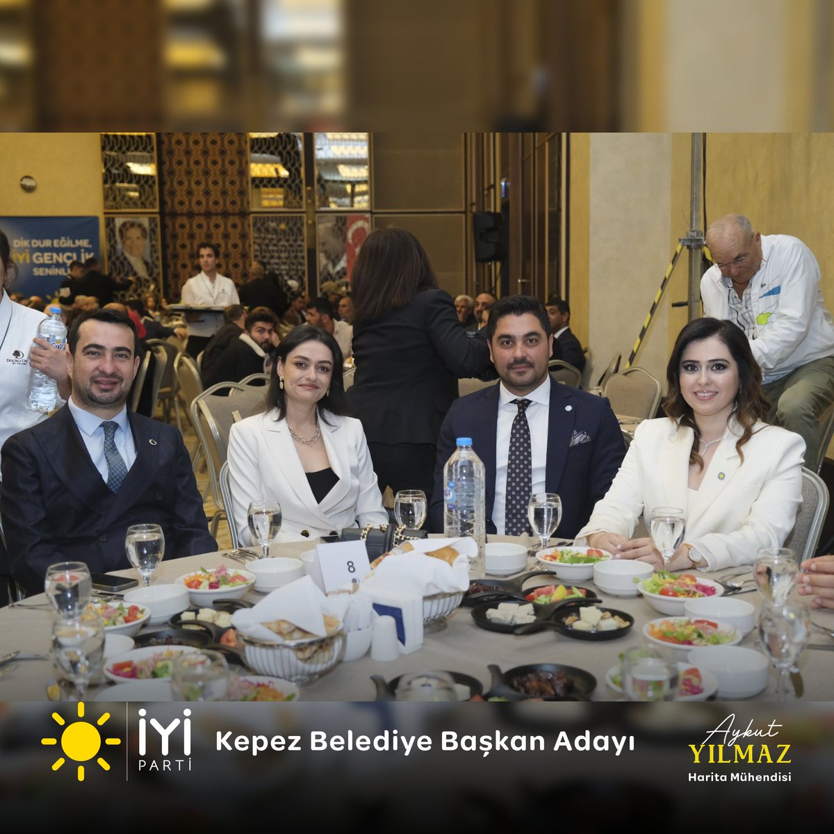 irfanyilmazbsk's tweet photo. Sayın Genel Başkanımız Meral Akşener'in Antalya ziyareti kapsamında, Ramazan'ın bereketini, birlikte paylaştığımız iftar soframızda buluştuk. İftarımıza katılan tüm STK Temsilcilerimize ve Teşkilatımıza ayrı ayrı teşekkür ediyorum. 
Biz Büyük Bir Aileyiz...

📍 Kepez https://t.co/PsI88OTJKX