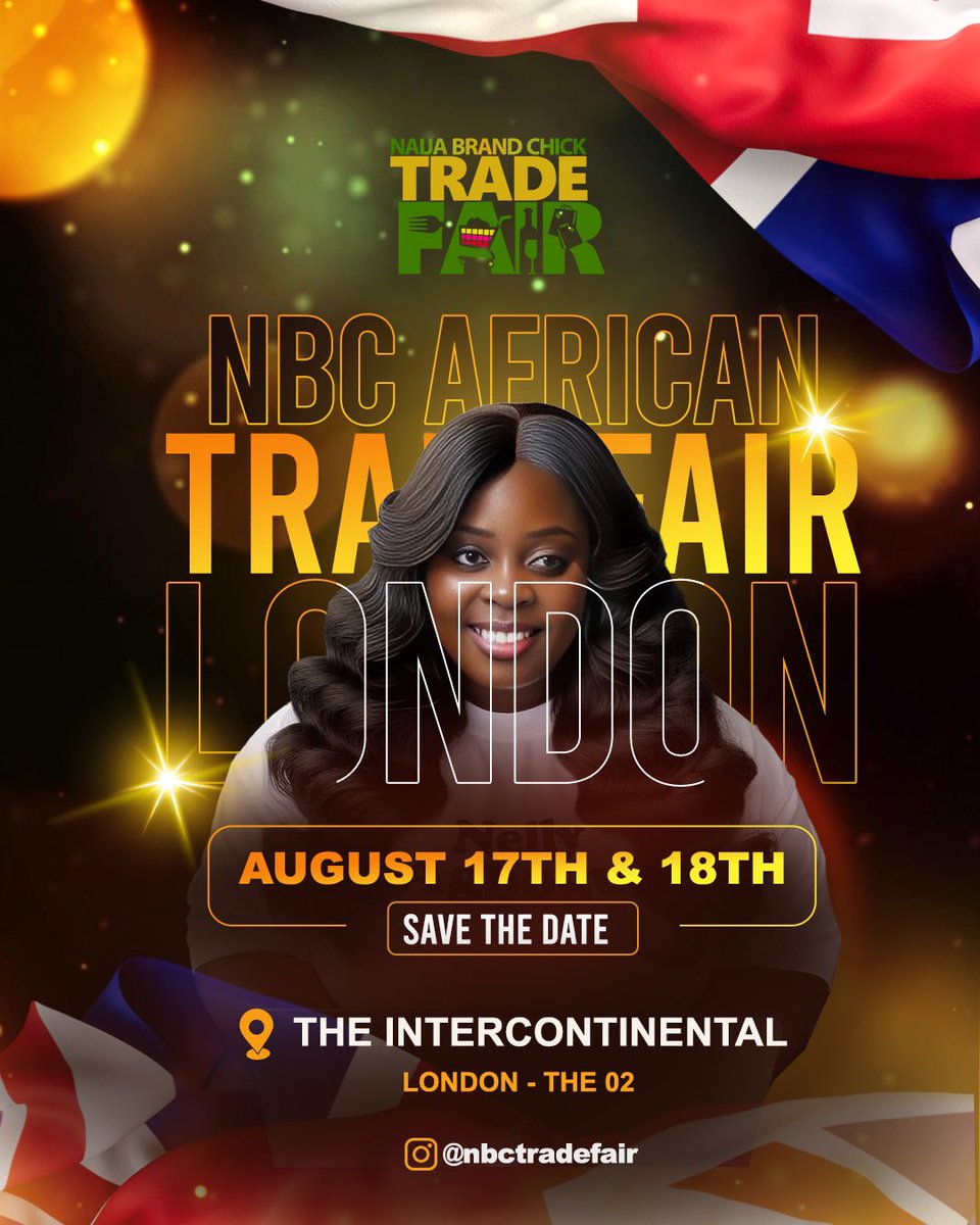 Nbctradefair will be in London this summer! Just dare to dream and be audacious God will do the rest!